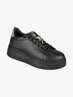 Gian Marco Venturi Sneakers donna con platform - nero
