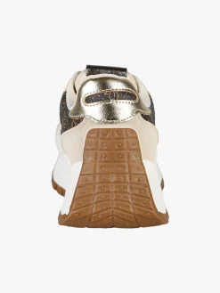 Gian Marco Venturi Sneakers donna stringate con platform - beige