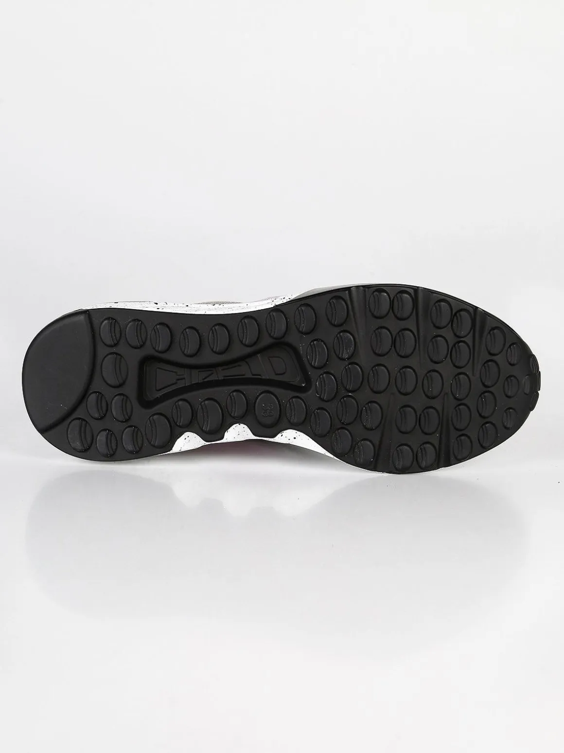Gian Marco Venturi Sneakers glitter con zeppa
