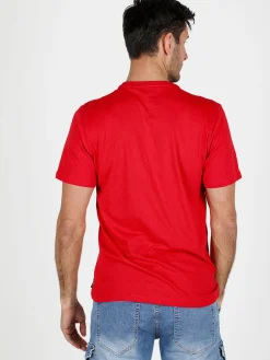 Gian Marco Venturi T-shirt girocollo da uomo in cotone