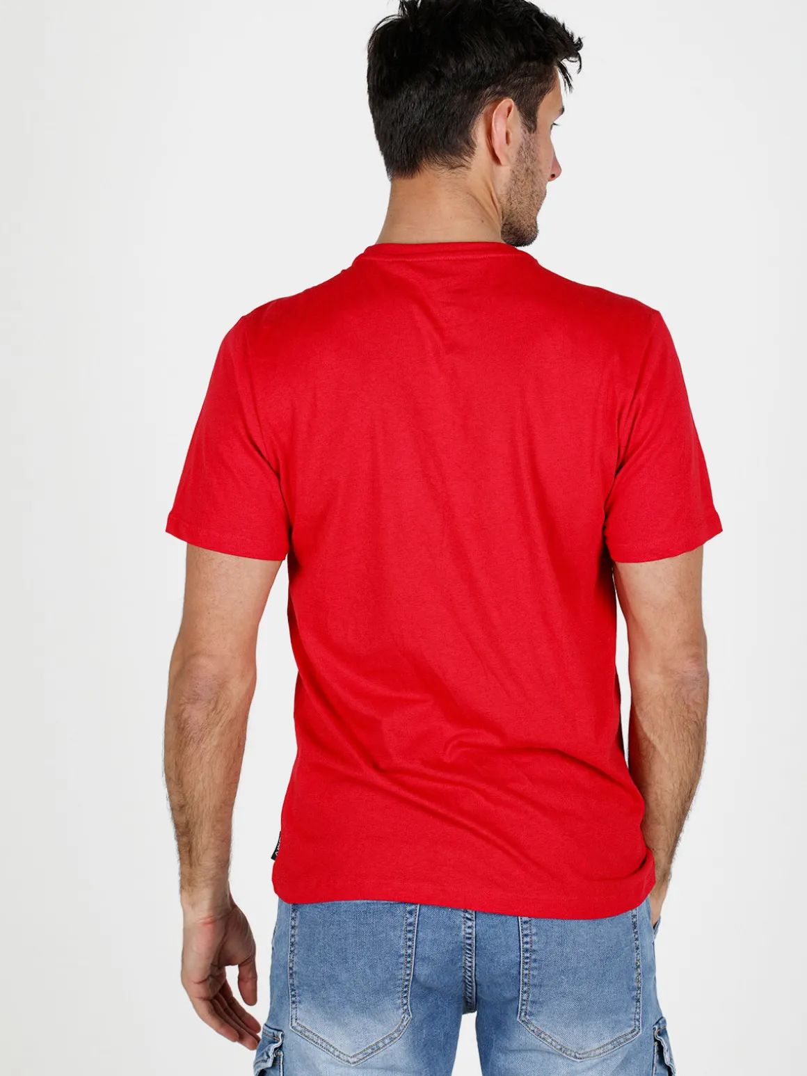 Gian Marco Venturi T-shirt girocollo da uomo in cotone