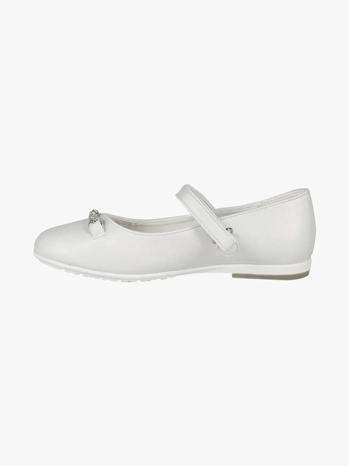 Giardino D'Oro Ballerine cerimonia da bambina con cinturino e strass