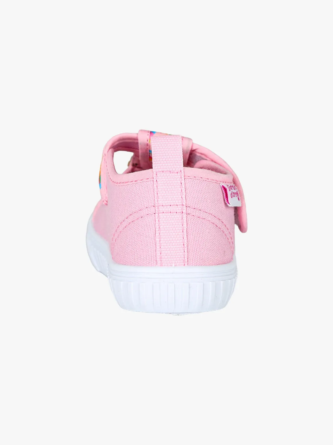 Giardino D'Oro Sandali chiusi da bambina con cinturino a strappo - rosa