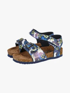Giardino D'Oro Sandali da bambino con fibbia e cinturino a strappo - blu