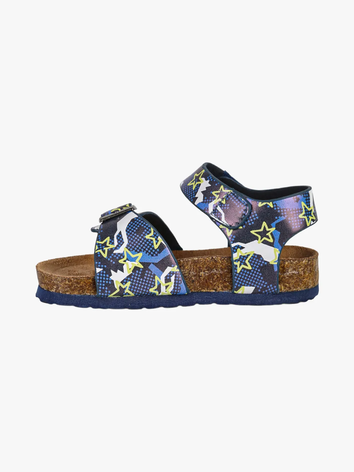 Giardino D'Oro Sandali da bambino con fibbia e cinturino a strappo - blu
