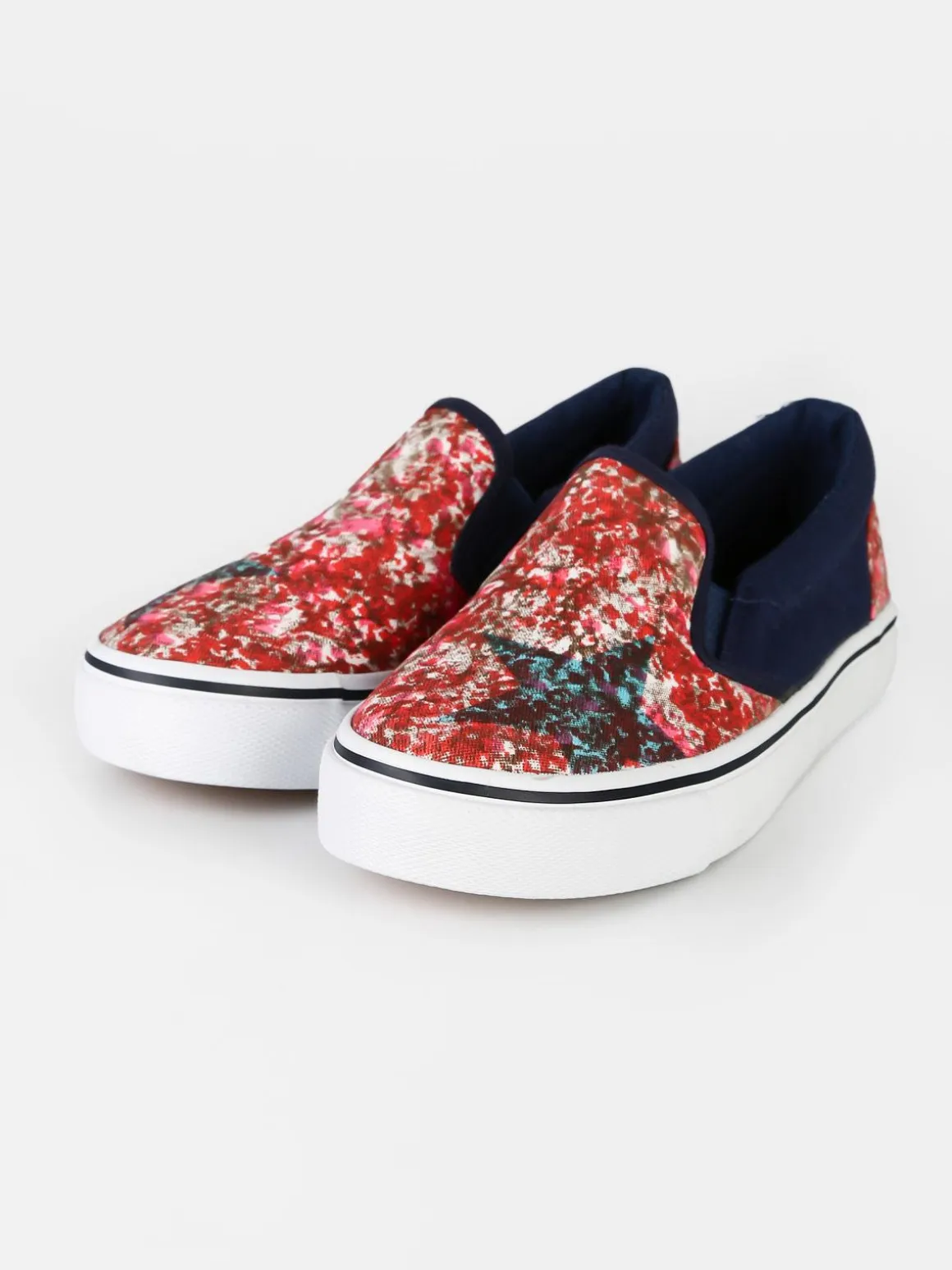 Giardino D'Oro Scarpe bambina slip on in tela