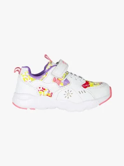 Giardino D'Oro Sneakers da bambina con cinturino a strappo - bianco