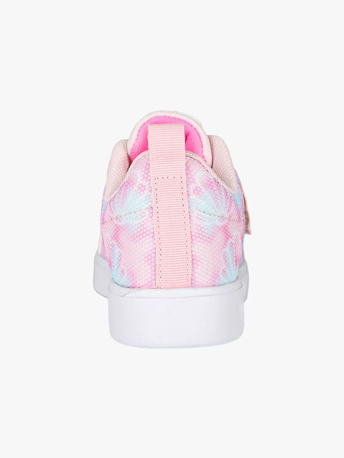 Giardino D'Oro Sneakers da bambina basse con strappo e luci - rosa