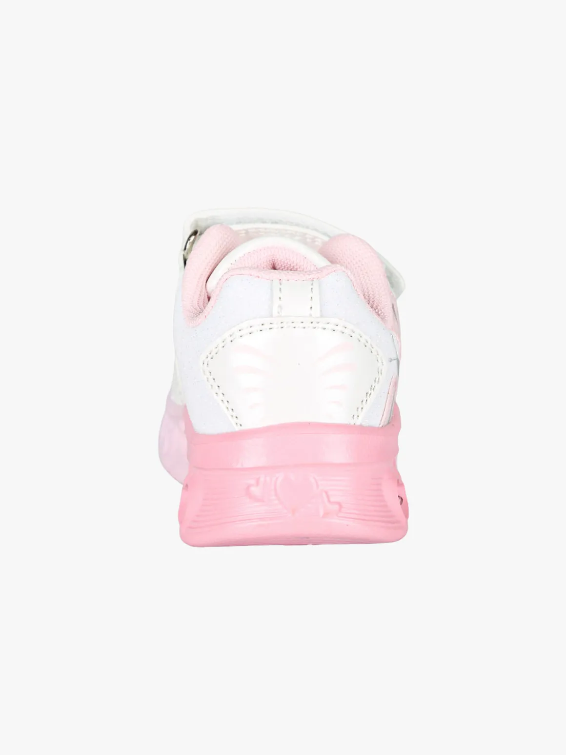 Giardino D'Oro Sneakers da bambina con luci e strappi - bianco