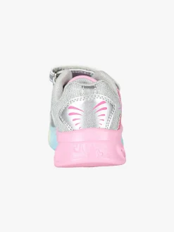 Giardino D'Oro Sneakers da bambina con luci e strappi - argento