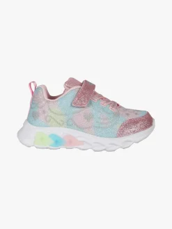 Giardino D'Oro Sneakers da bambina glitter con luci