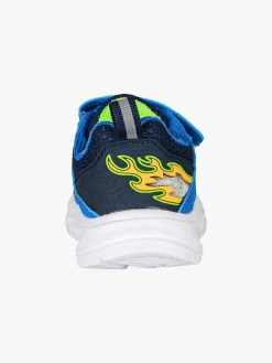 Giardino D'Oro Sneakers da bambino con luci e cinturino a strappo - blu