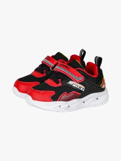 Giardino D'Oro Sneakers da bambino con luci e cinturino a strappo - nero