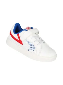 Giardino D'Oro Sneakers da bambino basse con cinturino a strappo - bianco