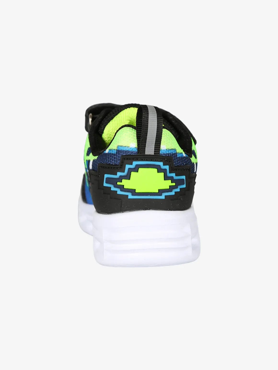 Giardino D'Oro Sneakers da bambino con cinturino a strappo e luci - nero