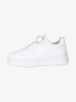 Giardino D'Oro Sneakers da ragazza con cinturino a strappo - bianco
