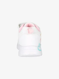 Giardino D'Oro Sneakers da ragazza con cinturino a strappo - bianco