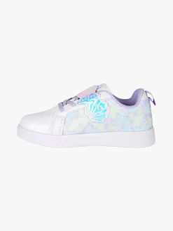 Giardino D'Oro Sneakers da ragazza basse con strappo e luci - bianco