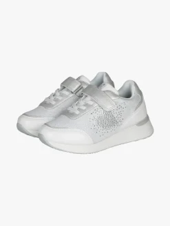 Giardino D'Oro Sneakers da ragazza con zeppa e strass