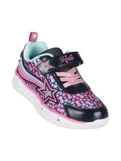 Giardino D'Oro Sneakers da ragazza con strappo e luci