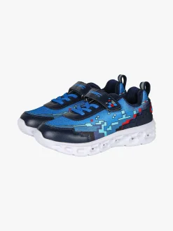 Giardino D'Oro Sneakers da ragazzo con luci e cinturino a strappo - blu