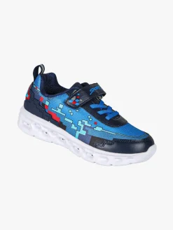 Giardino D'Oro Sneakers da ragazzo con luci e cinturino a strappo - blu