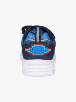 Giardino D'Oro Sneakers da ragazzo con luci e cinturino a strappo - blu