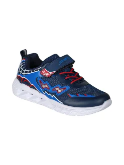 Giardino D'Oro Sneakers da ragazzo con luci e cinturino a strappo - blu