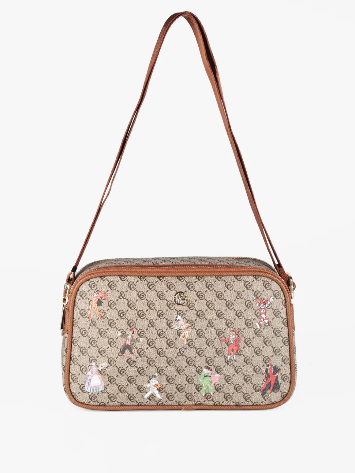 Gio&Co Borsa a tracolla con stampe