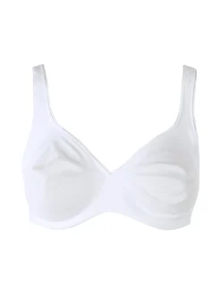 Gios PINK Reggiseno con coppe preformate in cotone makò COPPA B - bianco