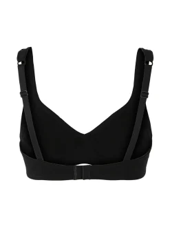 Gios PINK Reggiseno con coppe preformate in cotone makò COPPA B - nero