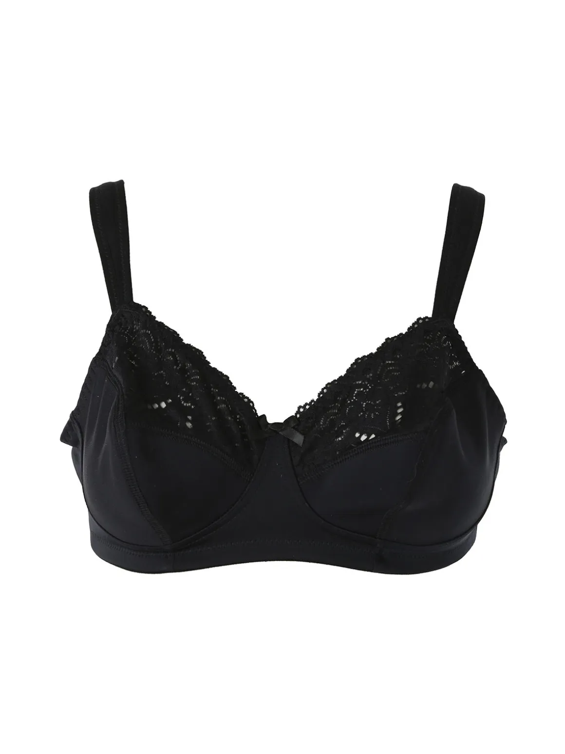 Gios 973 Reggiseno con coppe foderate in cotone COPPA B - nero