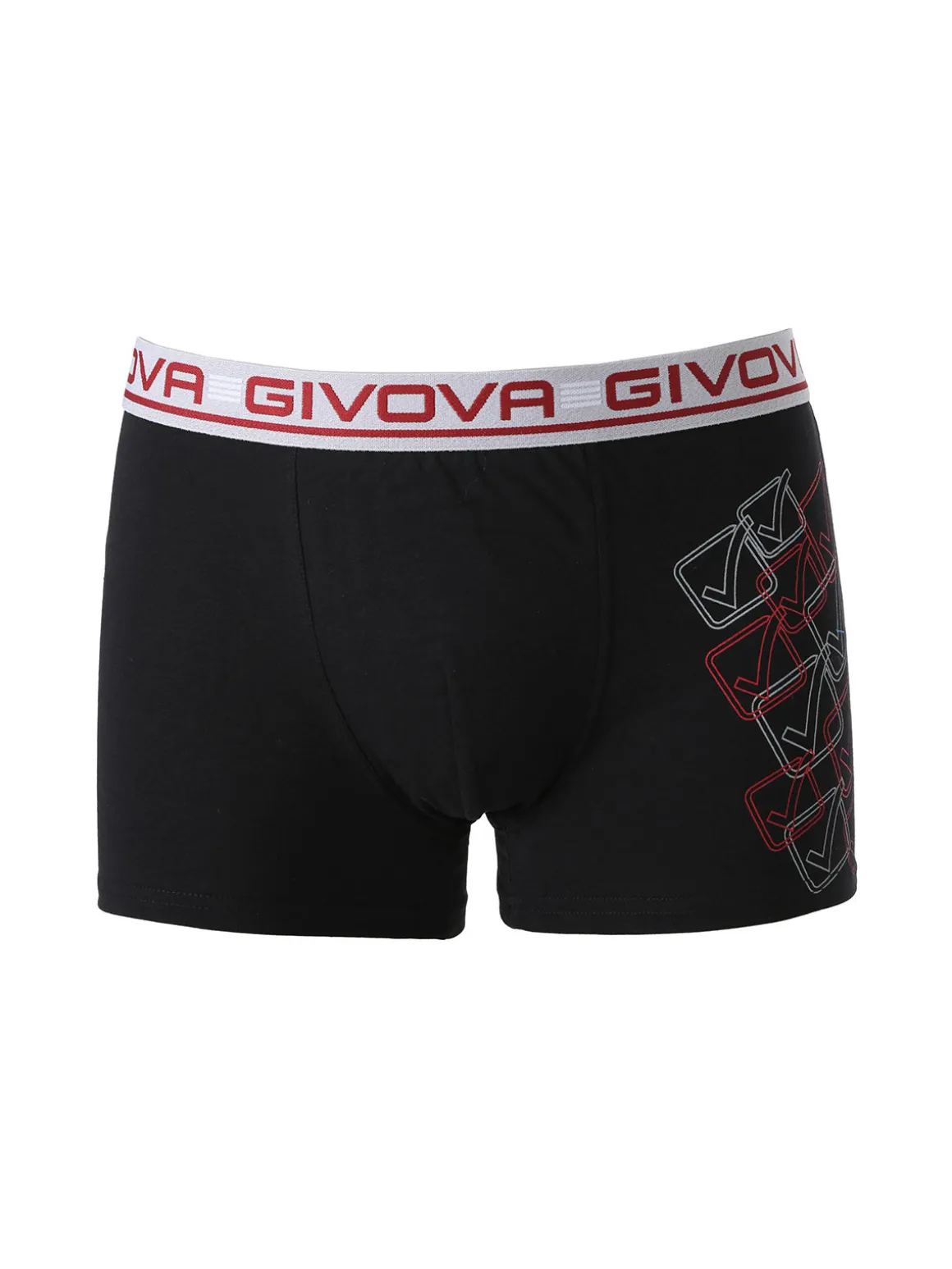 Givova Boxer da uomo in cotone bielastico - nero