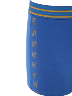 Givova Boxer da uomo in cotone stretch - blu