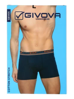 Givova Boxer da uomo in cotone bielastico - nero