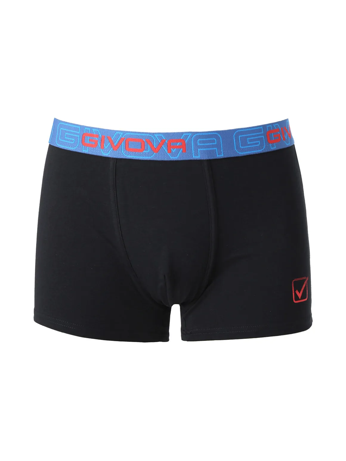 Givova Boxer da uomo in cotone bielastico - nero