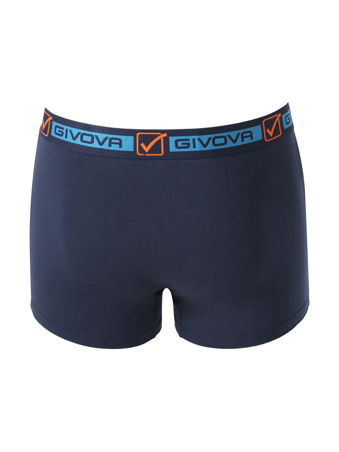 Givova Boxer da uomo in cotone bielastico - blu scuro