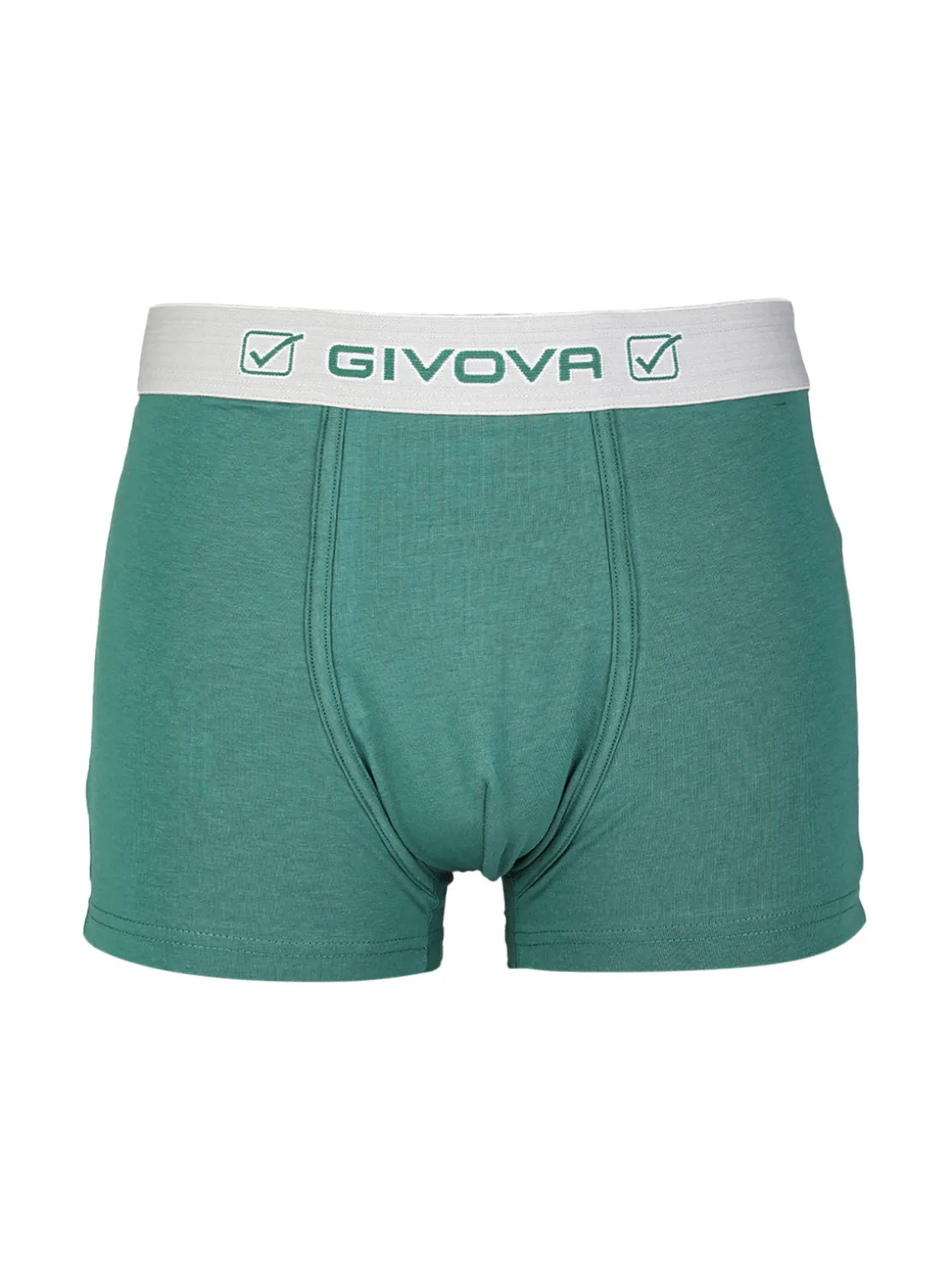 Givova Boxer da uomo tinta unita in cotone bielastico