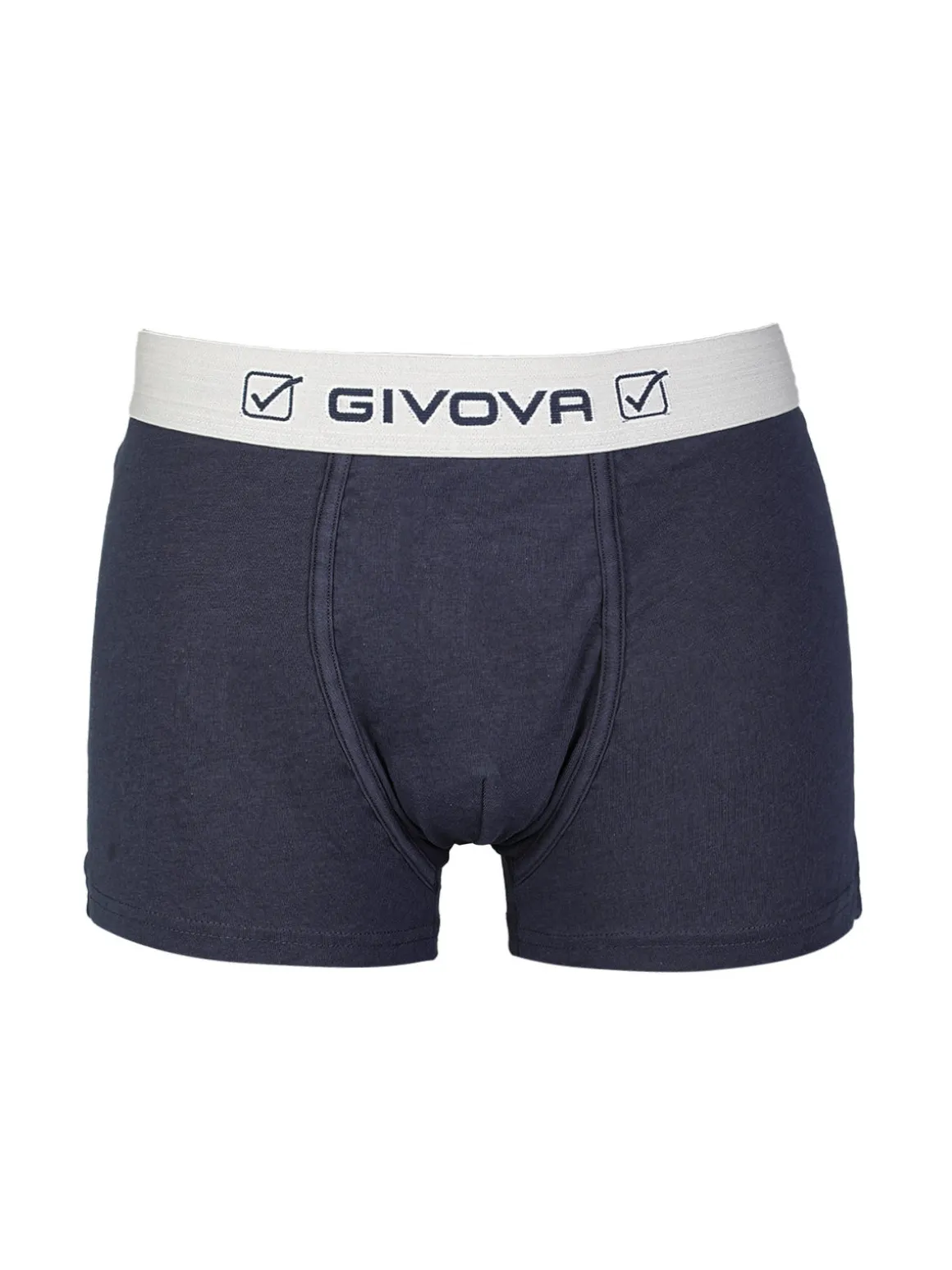 Givova Boxer da uomo tinta unita in cotone bielastico