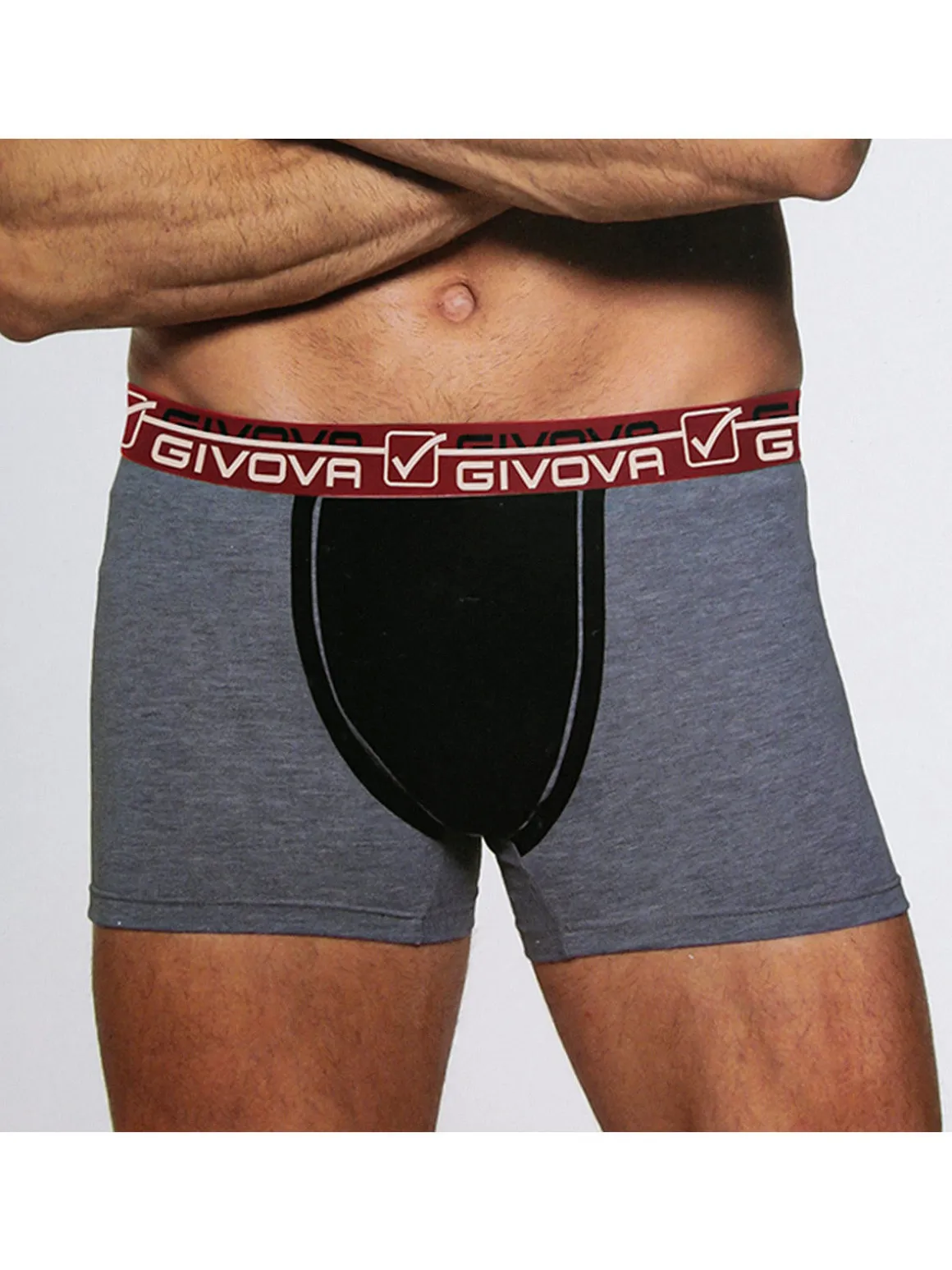 Givova Boxer uomo in cotone bielastico