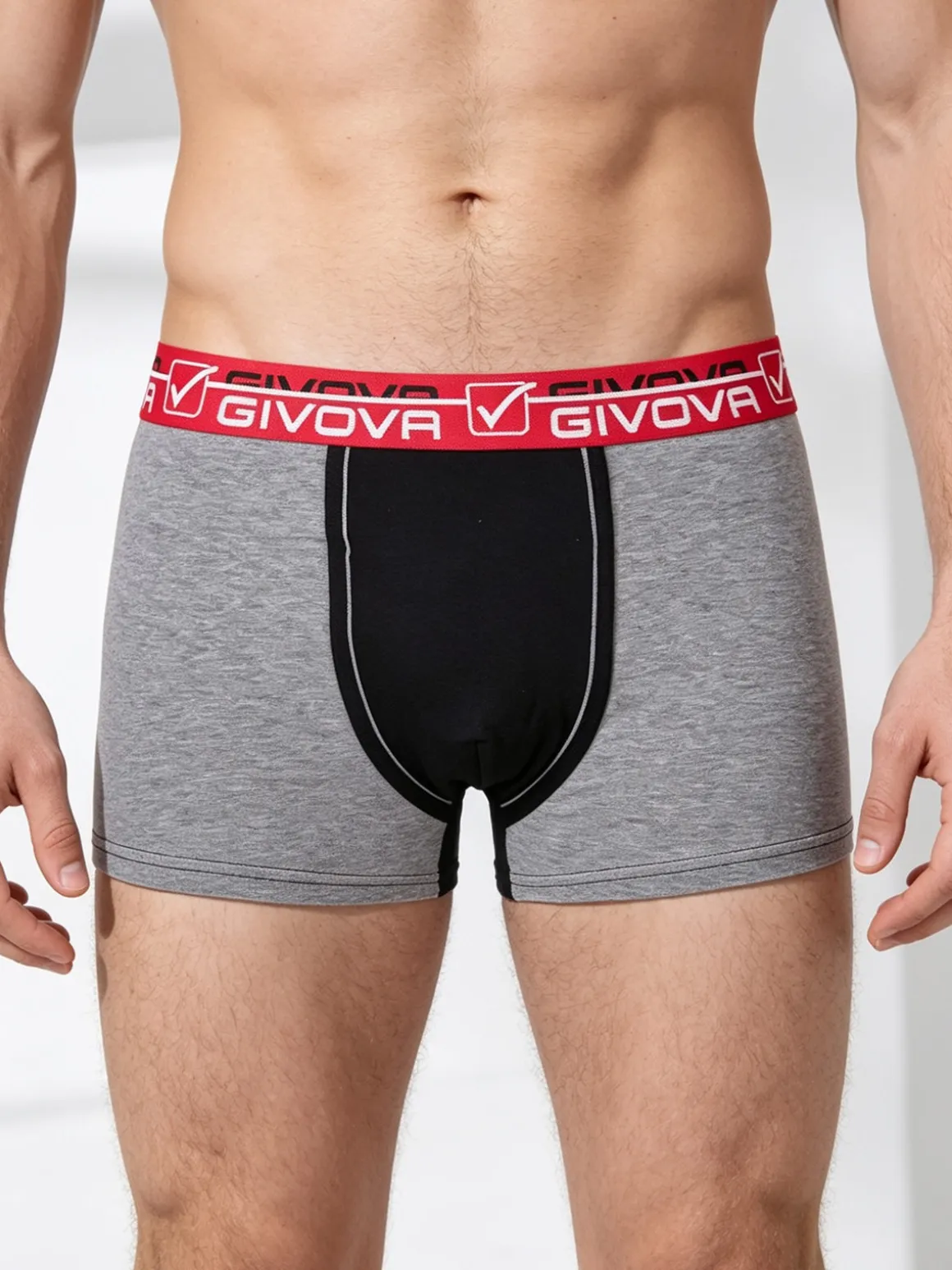 Givova Boxer uomo in cotone bielastico