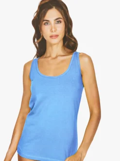 Givova Canotta donna in cotone - blu
