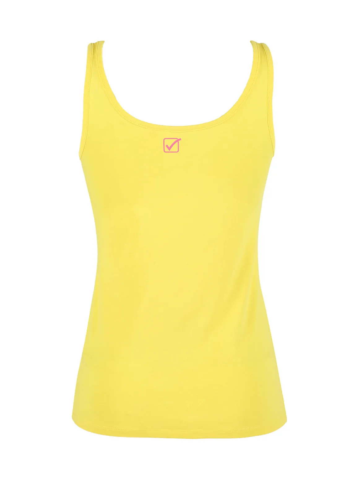 Givova Canotta donna in cotone - giallo