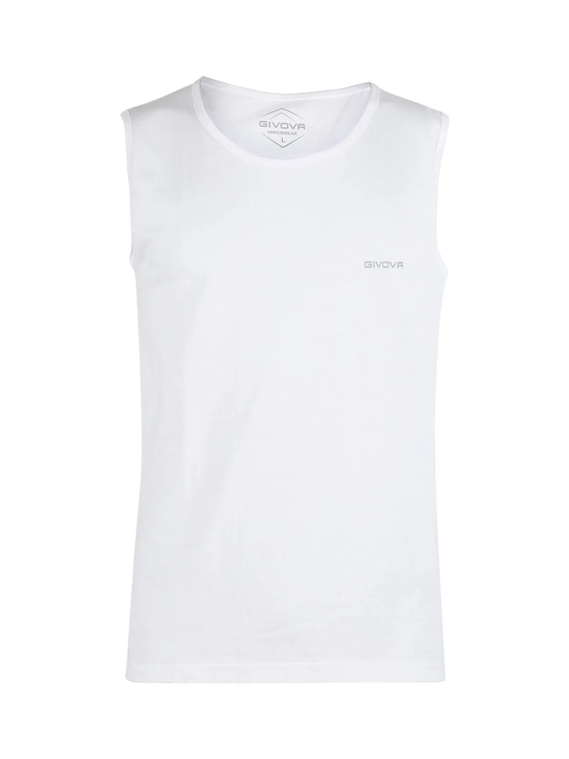 Givova Canotta uomo in cotone - bianco
