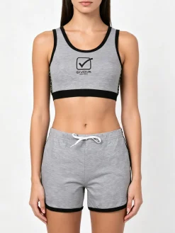 Givova Competo sportivo donna top + shorts