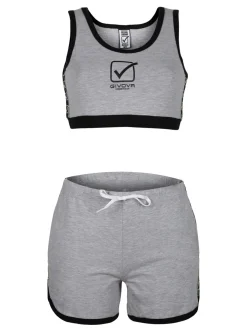 Givova Competo sportivo donna top + shorts