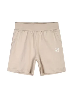 Givova Completo corto da neonato in cotone con t-shirt orsacchiotto e shorts - cielo