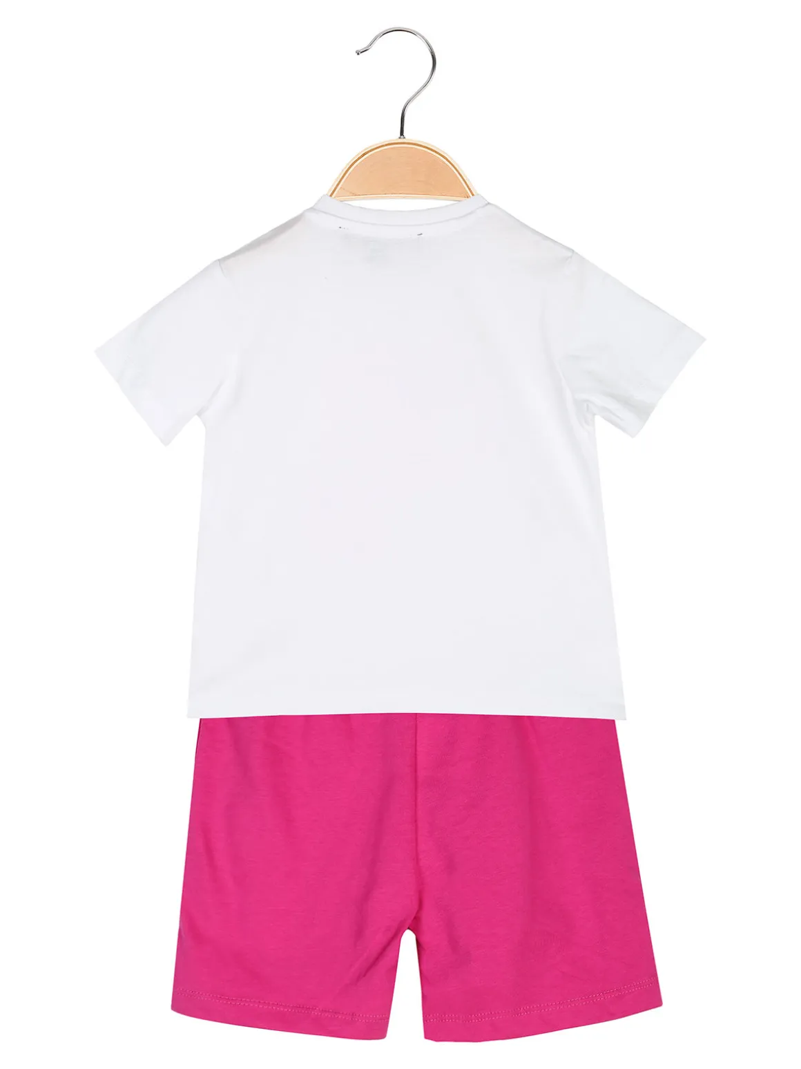 Givova Completo corto da neonata con t-shirt e shorts - bianco