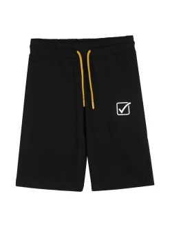Givova Completo corto da ragazzo in cotone con t-shirt e bermuda - giallo
