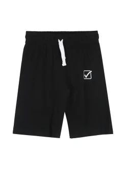 Givova Completo corto da ragazzo 2 pezzi in cotone con t-shirt e bermuda - bianco